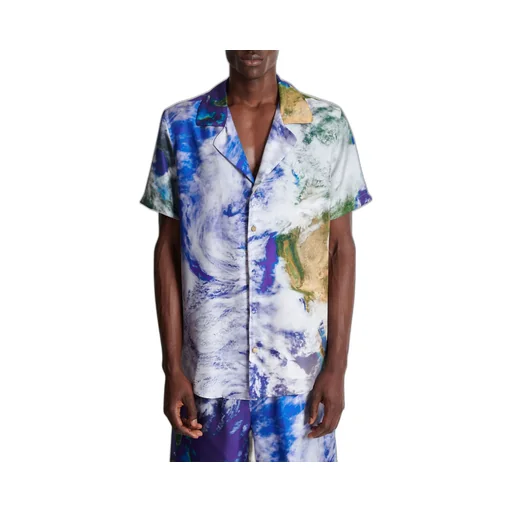 Earth Print Pyjama Shirt