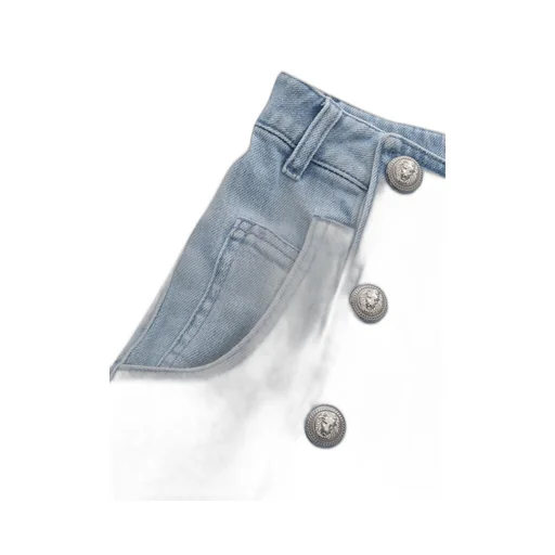 Button-Detailed Shorts