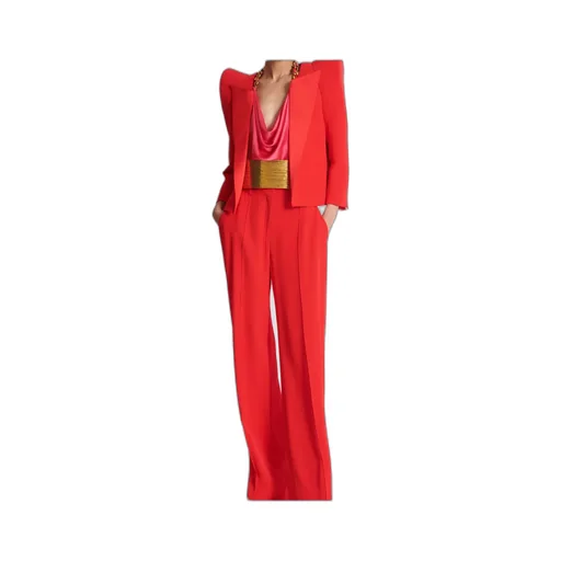 Draped Silk Halterneck Top