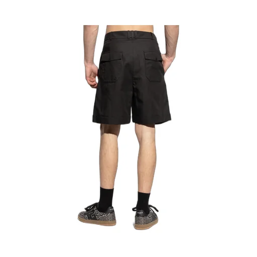High Waist Pleated Shorts
