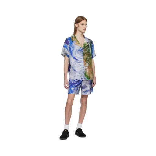 Earth Printed Shorts