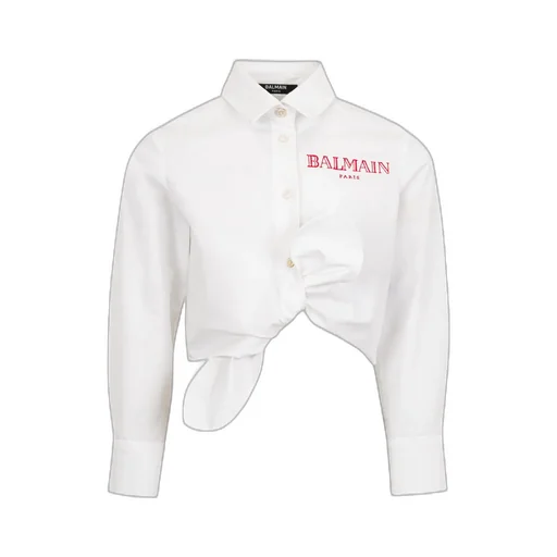 Knot-Fastened Shirt