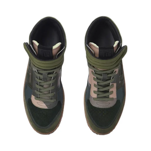 Swan Mid-Top Trainers