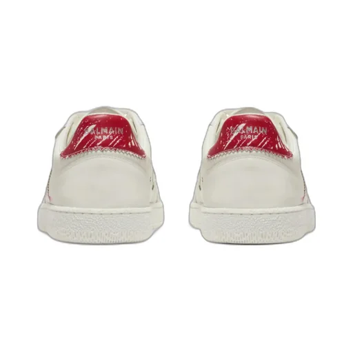 Balmain Swan Lipstick Trainers