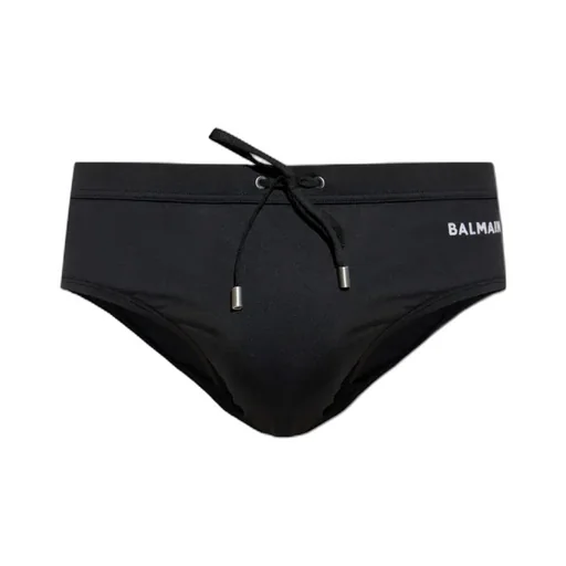 Logo-Embroidered Swim Briefs