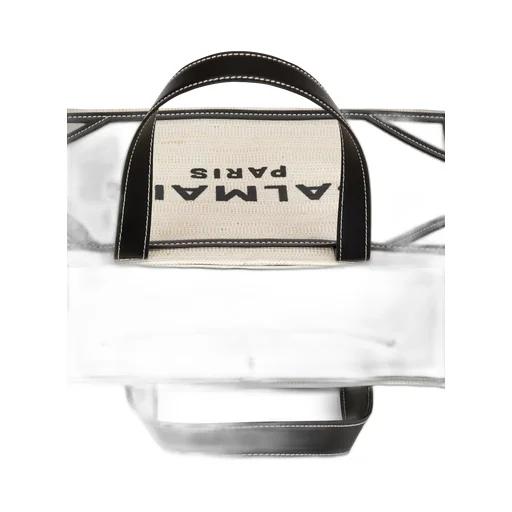 Medium Raffia B-Army Tote Bag