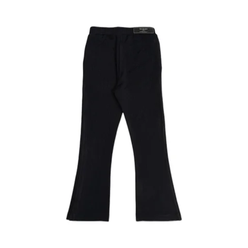 Monogram Jacquard Flared Trousers