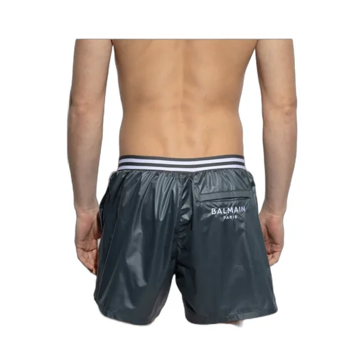 Stripe-Detail Swim Shorts