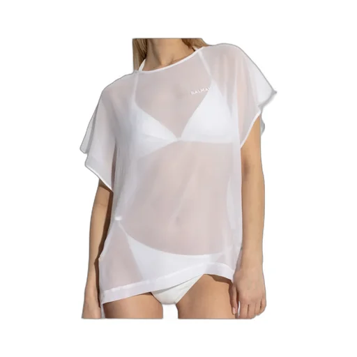 Transparent Beach Cover-Up