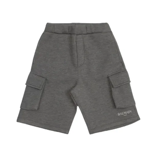 Logo Printed High Waist Shorts