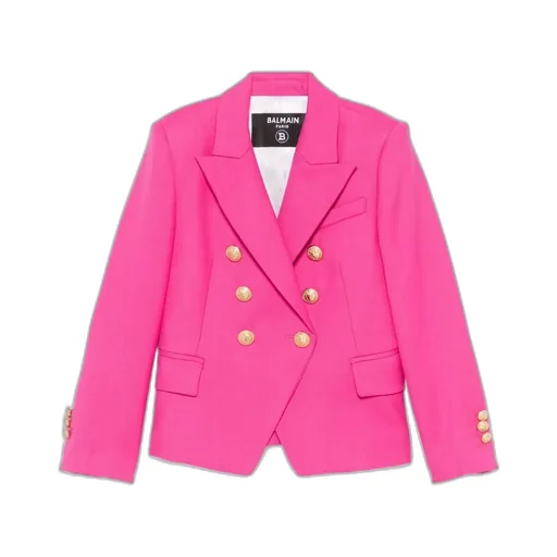 Double-Breasted Tailored Blazer