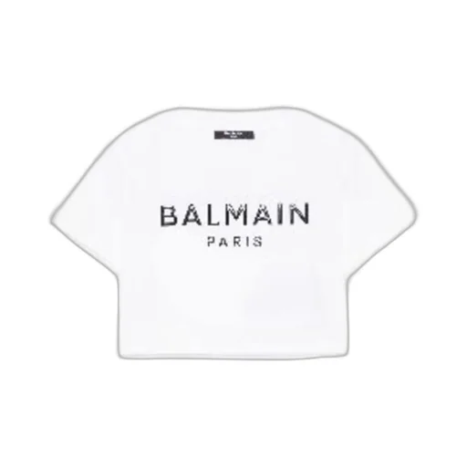 Logo Printed Cropped T-Shirt