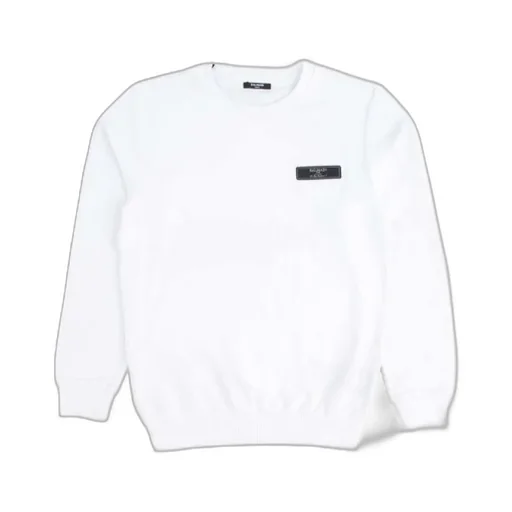 Logo Patch Crewneck Sweatshirt