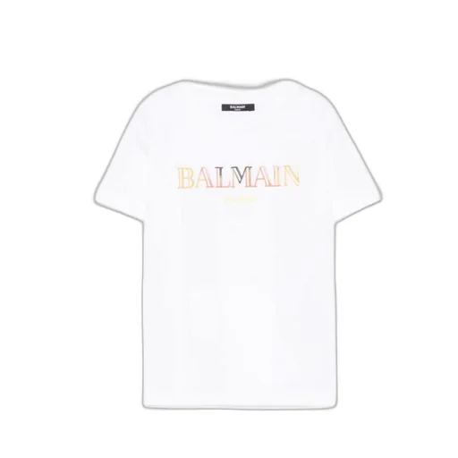 Logo Embroidered Crewneck T-Shirt