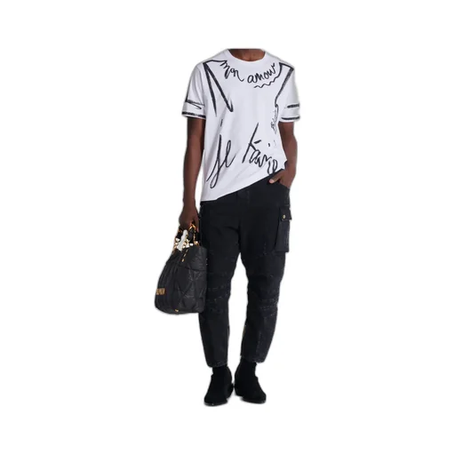 Denim Cargo Jeans