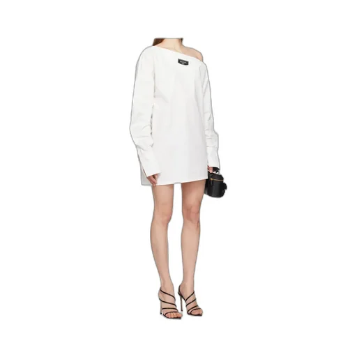 Open-Neck Dress