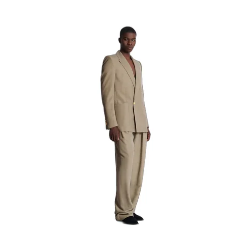 1-Button Tailored Cupro Jacket