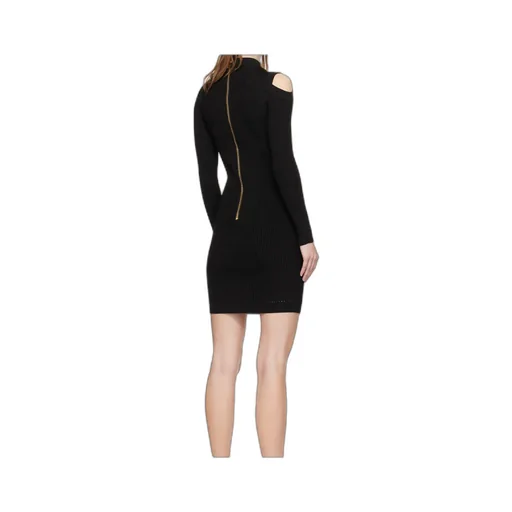 Knit Dress With Cut-Out Shoulders