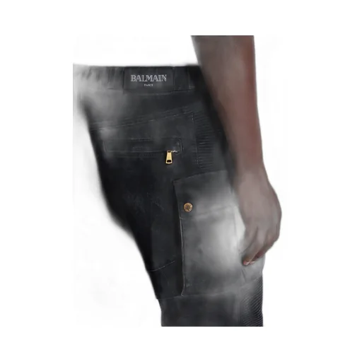 Denim Cargo Jeans