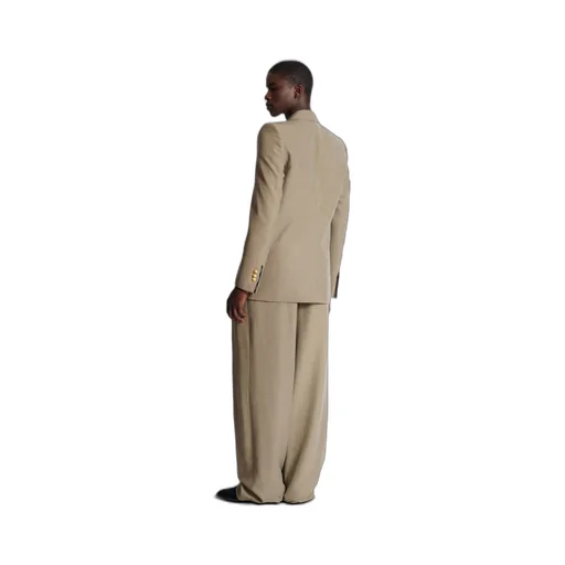 1-Button Tailored Cupro Jacket