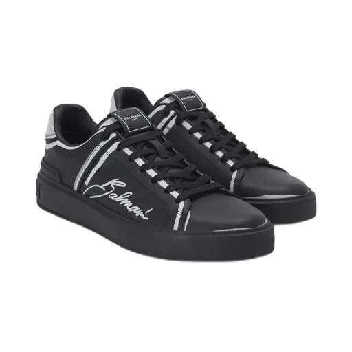 B-Court Lace-Up Sneakers