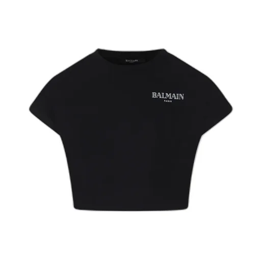 Short-Sleeved Cropped T-Shirt