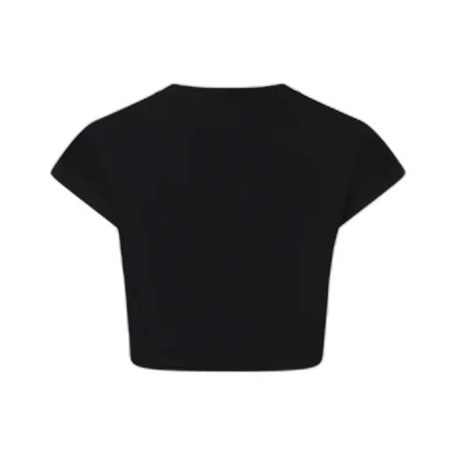 Short-Sleeved Cropped T-Shirt