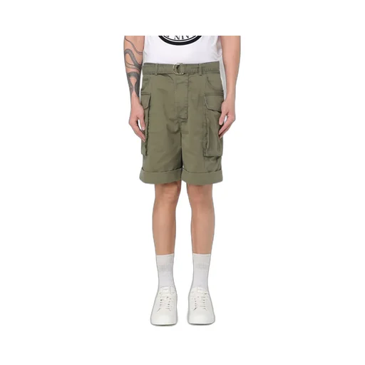 Turn-Up Hem Cargo Shorts