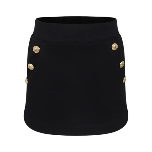 Leone Catena Button Detailed Skirt