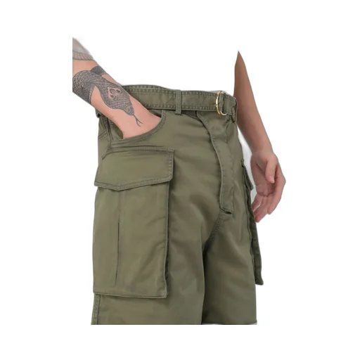 Turn-Up Hem Cargo Shorts