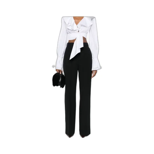 Tailored Grain De Poudre Trousers