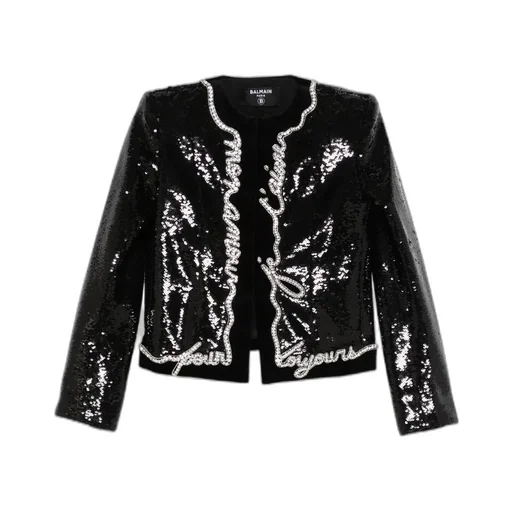 Love Letter-Print Jacket