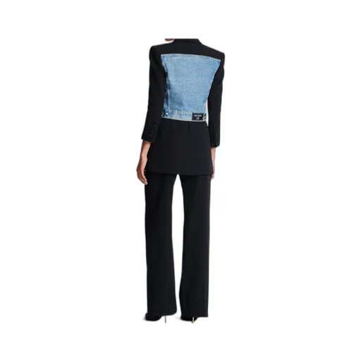 1-Button Panelled Jacket