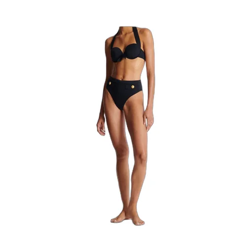 Two-Piece Swimsuit With Buttons