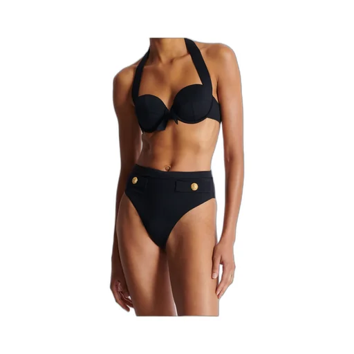 Two-Piece Swimsuit With Buttons