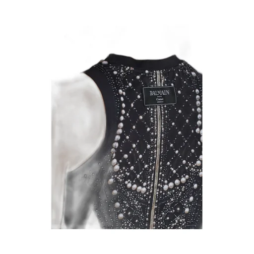 Faux Embroidery Print Soft Tank Top