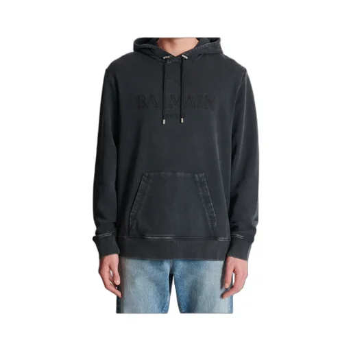 Vintage Logo Embroidered Hoodie