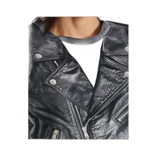Biker Jacket Print T-Shirt