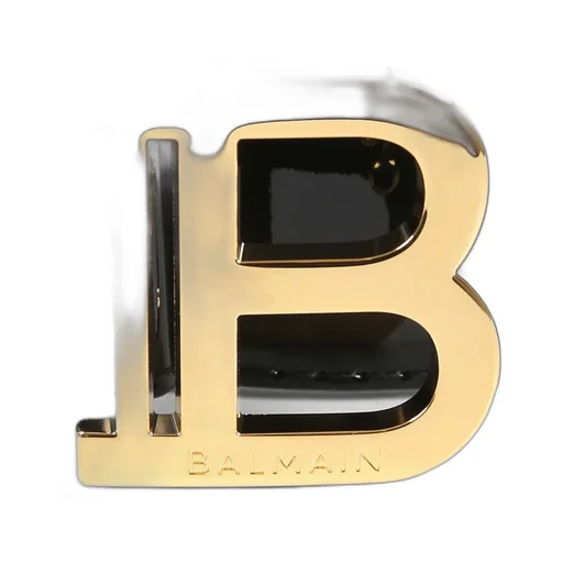 Logo Plaque Buckle Belt