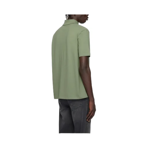 Logo Embroidered Short-Sleeved Polo Shirt