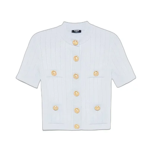 4-Pocket Knitted Cardigan
