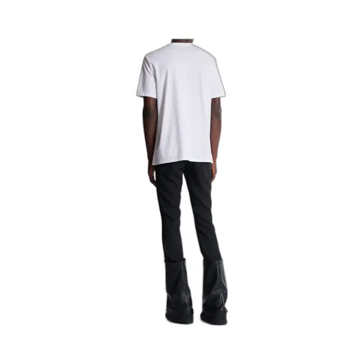 Love Letter And Lips Embroidered T-Shirt