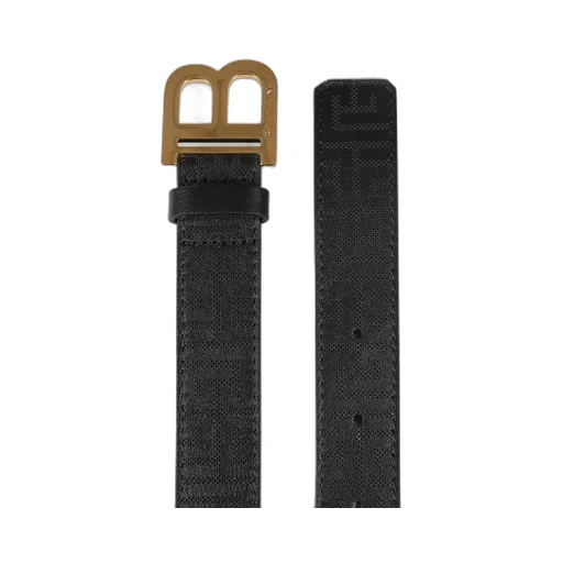 Logo Plaque Buckle Belt