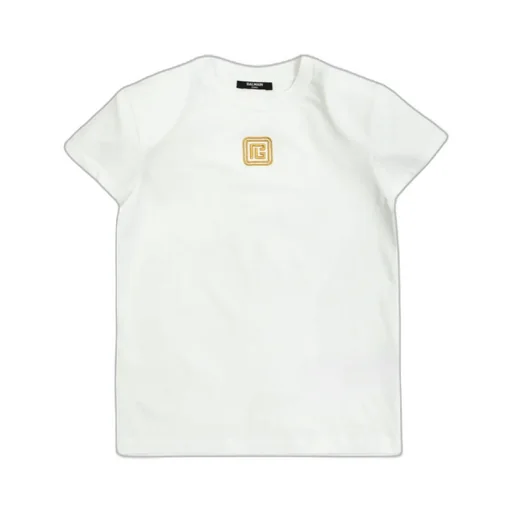 Logo Embroidered Crewneck T-Shirt