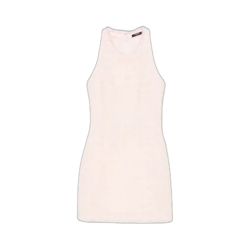 Tweed Sleeveless Mini Dress