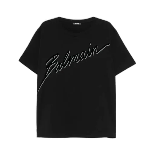 Flocked Logo T-Shirt