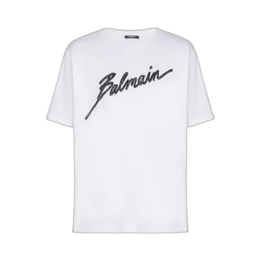 Logo Embellished Crewneck T-Shirt