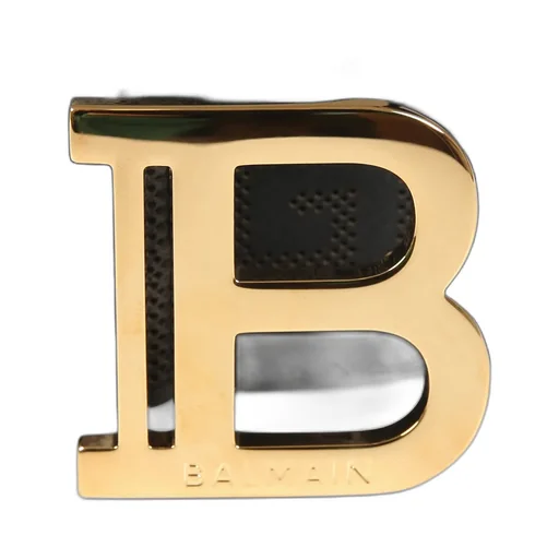 Logo Plaque Buckle Belt