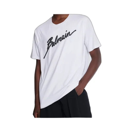 Logo Embellished Crewneck T-Shirt