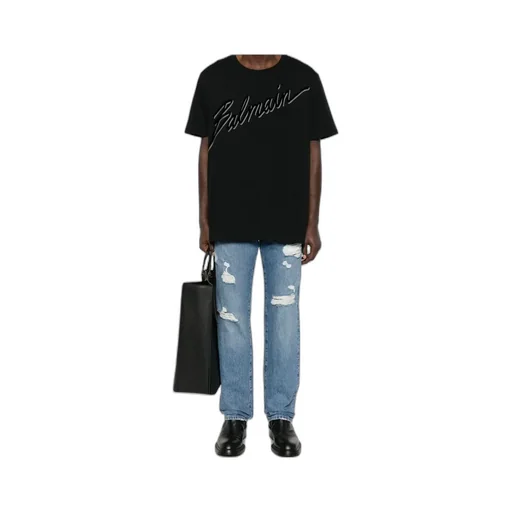 Flocked Logo T-Shirt